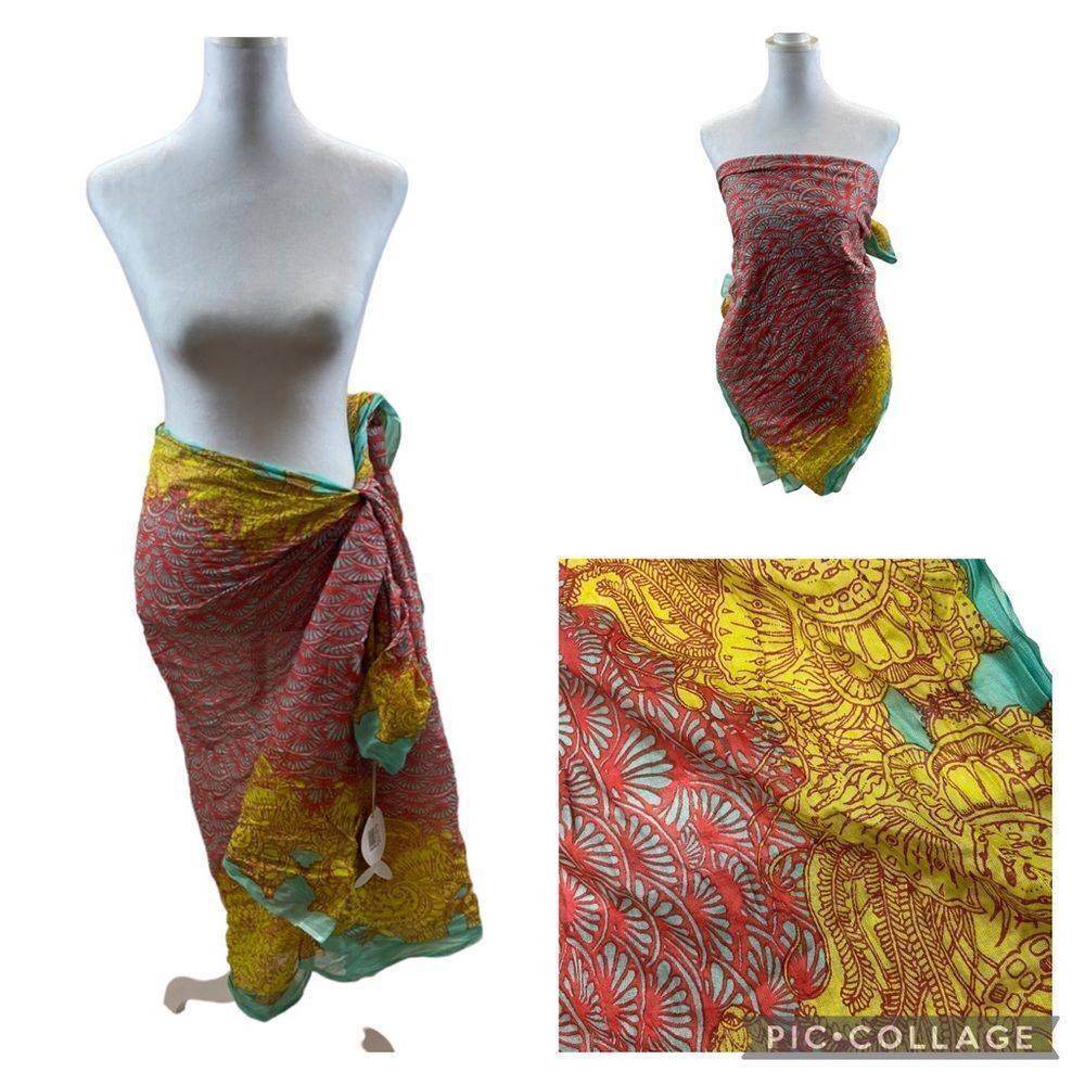 Brand New With Tags Antica Sartoria Beand Large‎ Lightweight Wrap One Size